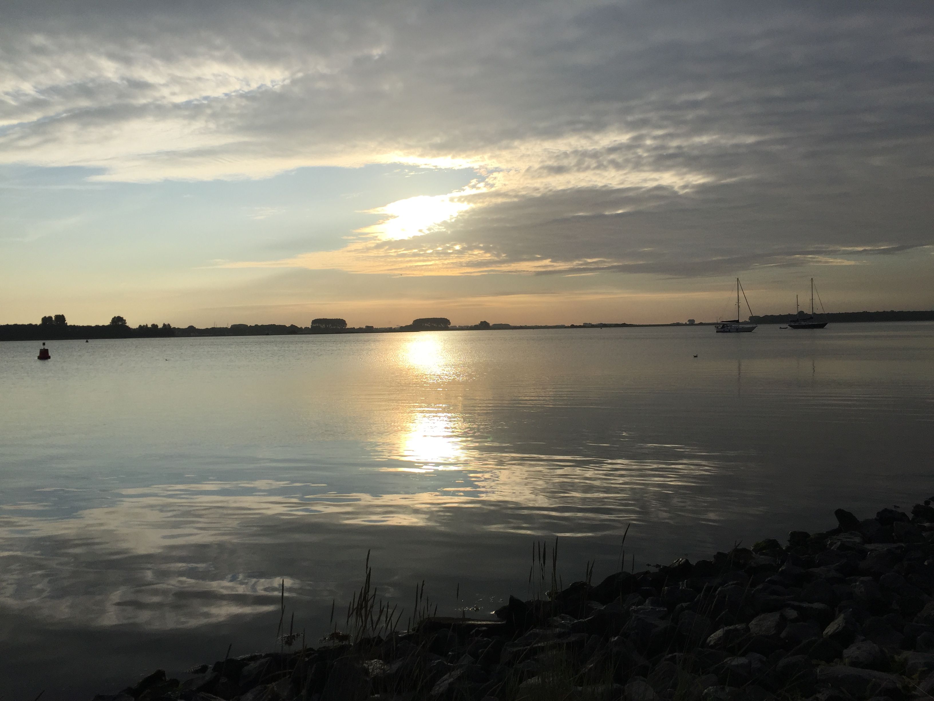 Sunrise at the Veerse Meer